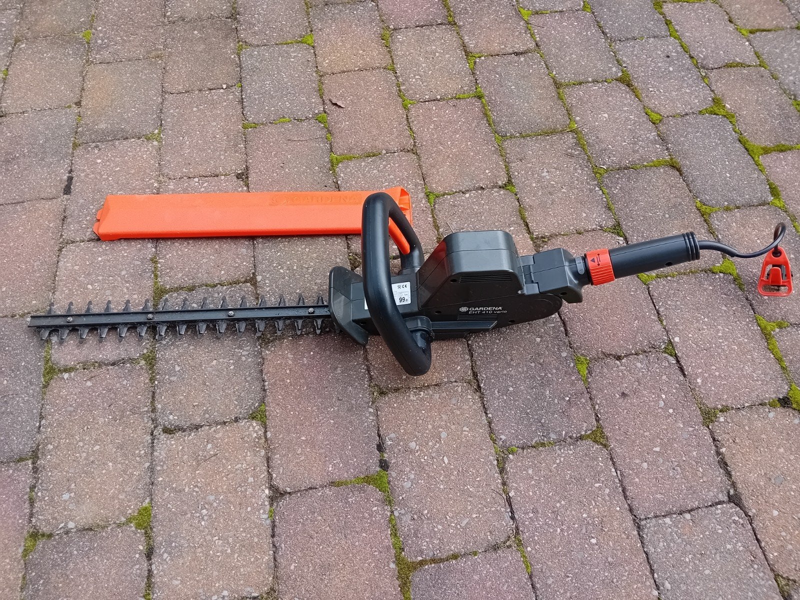 Gardena EHT 410 vario heggenschaar 500W, Ophalen of Verzenden, Gebruikt, Elektrisch, Gardena
