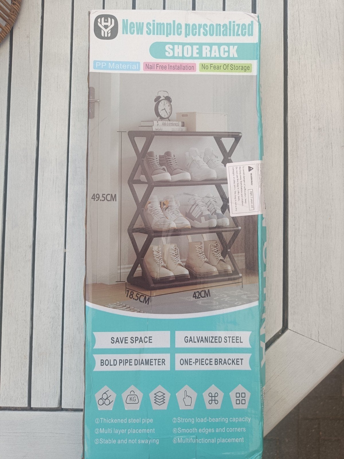 Nieuw schoenenrek ruimtebesparend, Ophalen of Verzenden