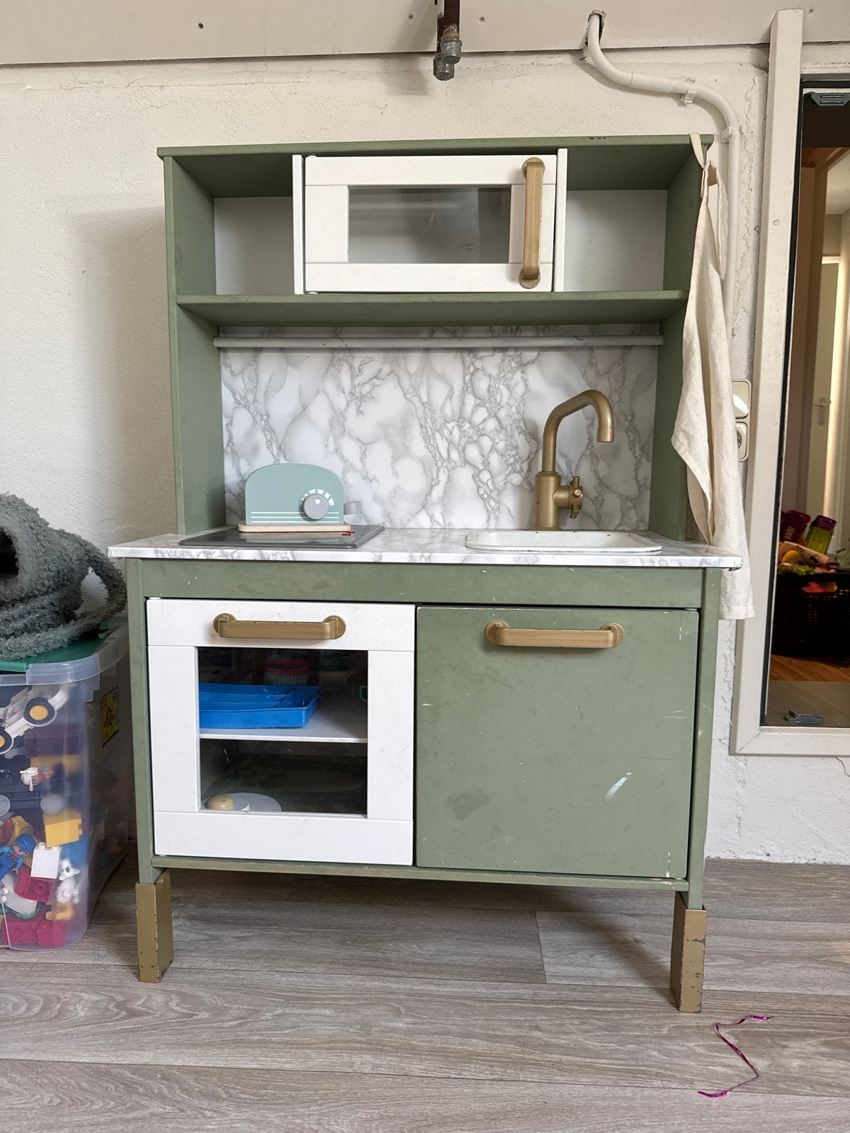 IKEA Duktig Speelkeuken met accessoires, Ophalen, Gebruikt, Hout, Speelkeuken