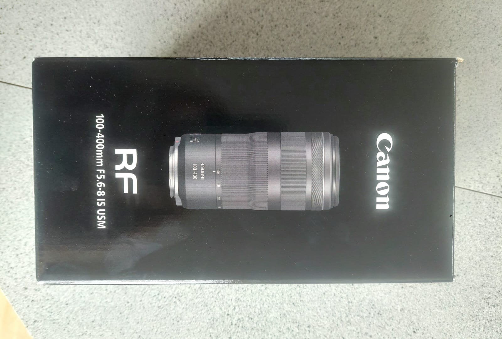 Canon RF 100-400mm f/5.6-8.0 IS USM, Canon, Canon RF, Zo goed als nieuw, Lensdoppen