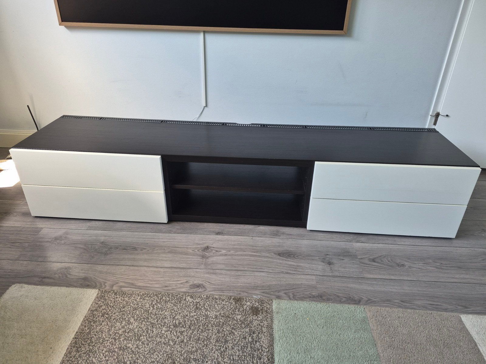 Besta TV meubel, Ophalen, Gebruikt, 150 tot 200 cm, Minder dan 100 cm