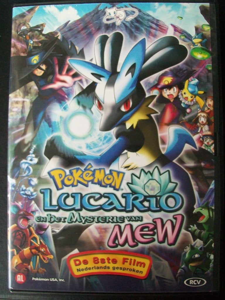8e Pokemon Film: Lucario En Het Mysterie Van Mew nieuwstaat , Tekenfilm, Verzenden, Nederlands, Nederlands