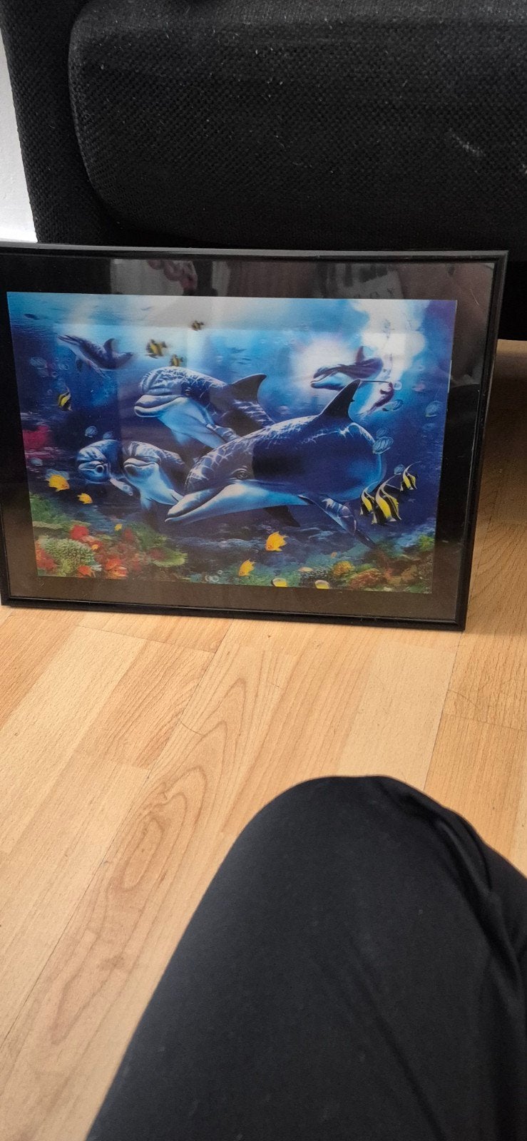 3D schilderij, Ophalen, Schilderij