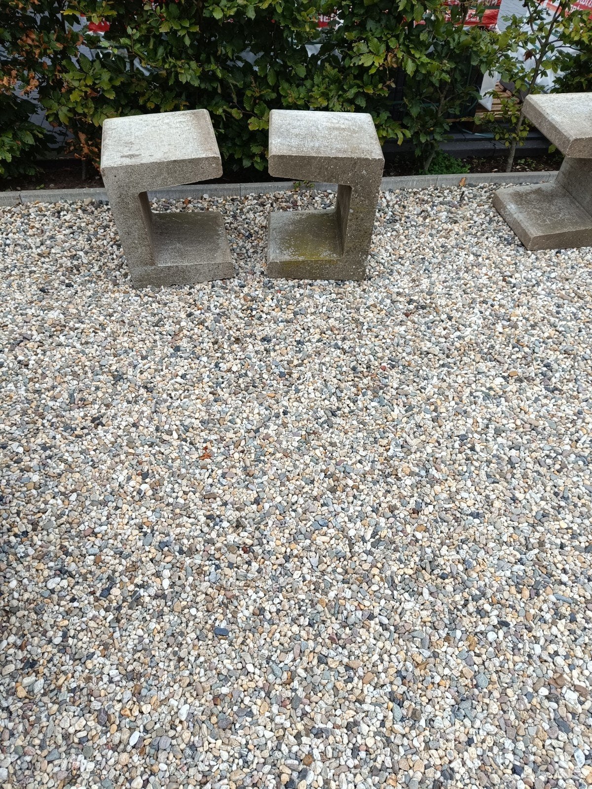 betonnen U elementen, Tuin en Terras, Ophalen, Gebruikt, Rond, Minder dan 30 cm