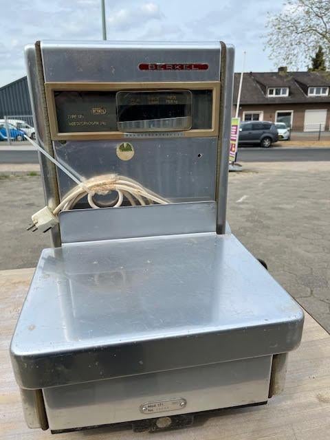 Berkel 171 Vintage Winkelweegschaal – Industrieel Design, Witgoed en Apparatuur, Weegschalen, Ophalen, Gebruikt, Minder dan 10 kg