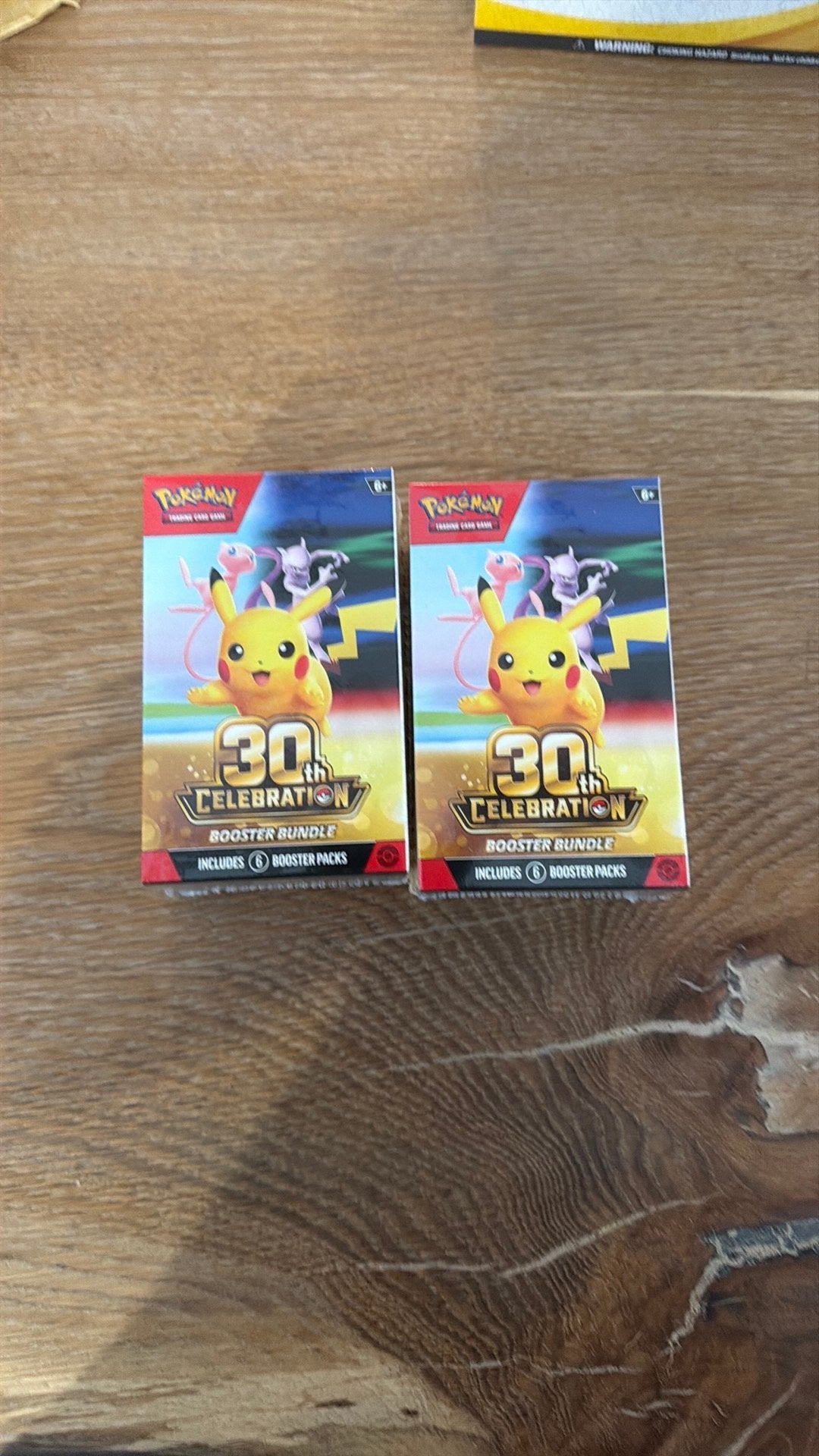 booster bundel 30jaar, Ophalen of Verzenden, Zo goed als nieuw, Speelkaart(en)