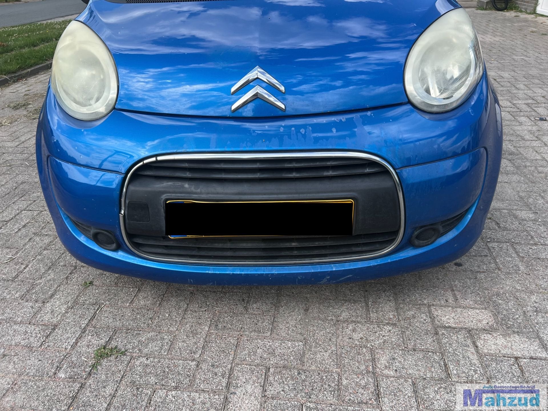 CITROEN C1 Blauw ELX voorbumper 2005-2014, Auto-onderdelen, Gebruikt, Citroën, Stellantis N.V., Ophalen of Verzenden
