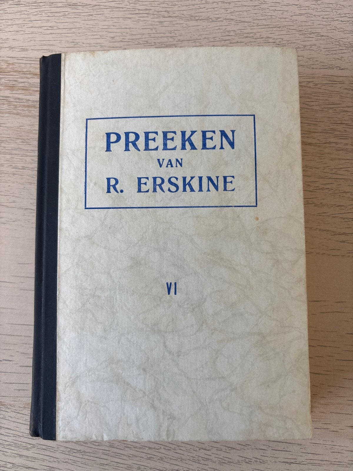 Preeken van R. Erskine - Deel VI (Religieus boek), Ophalen of Verzenden, Gelezen, Christendom | Protestants