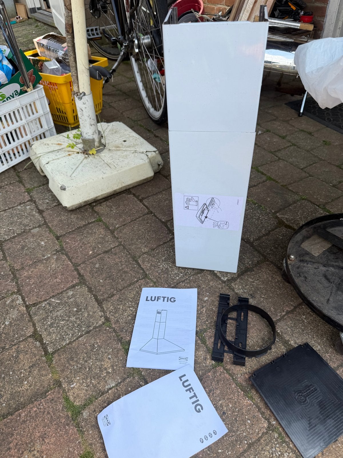 IKEA Luftig afzuigkap afschermer - Nieuw in doos, Ophalen of Verzenden, Nieuw, Inbouw, Overige typen