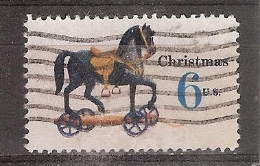 USA Kerstmis, nr. 5, 1970., Ophalen of Verzenden, Gestempeld, Noord-Amerika