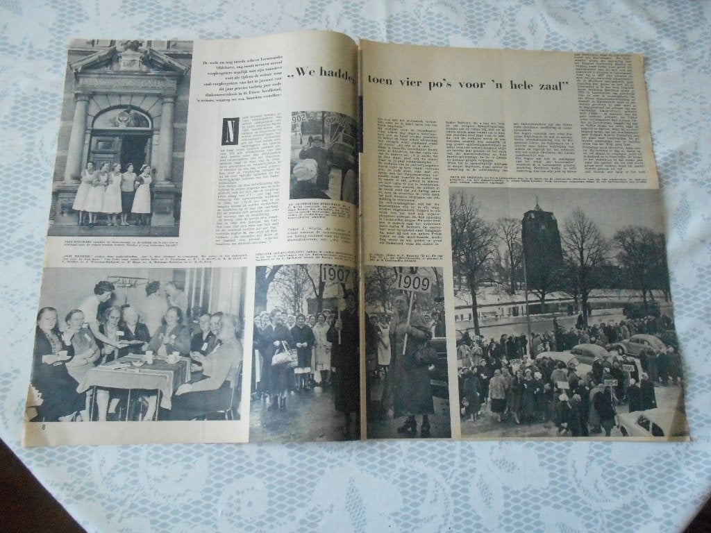 Leeuwarden. Diakonessenhuis. 1960., Ophalen of Verzenden, 1940 tot 1960, Nederland, Knipsel(s)