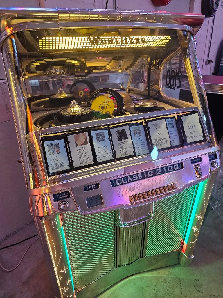 Wurlitzer Classic cd jukebox, Ophalen of Verzenden, Zo goed als nieuw, 1970 tot heden, Wurlitzer