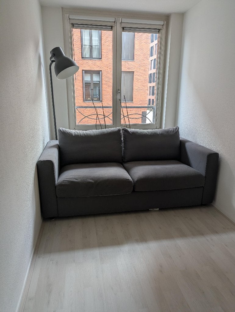 IKEA VIMLE 2-seat sofa bed, slaapbank, Ophalen, Tweepersoons, 140 cm, Zo goed als nieuw