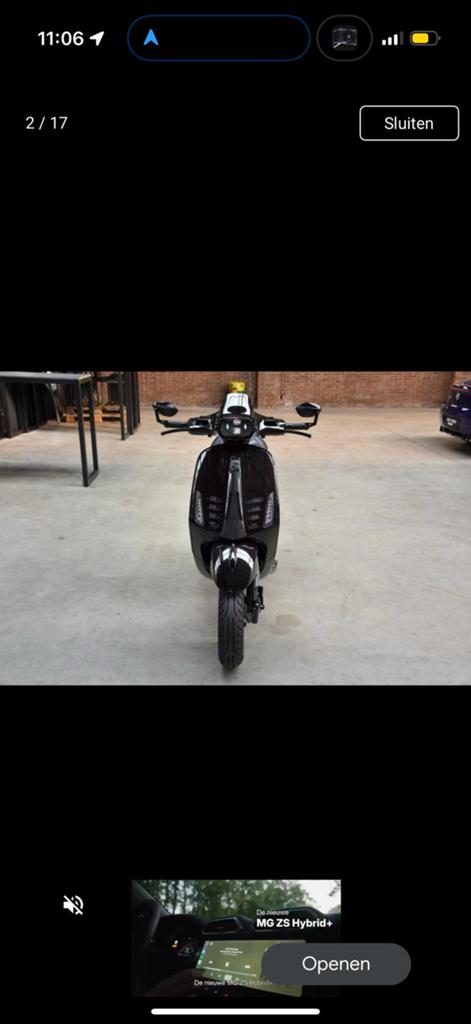 Sprint 300 A1, Fietsen en Brommers, Scooters | Vespa, Zo goed als nieuw, Overige modellen, Benzine, Ophalen