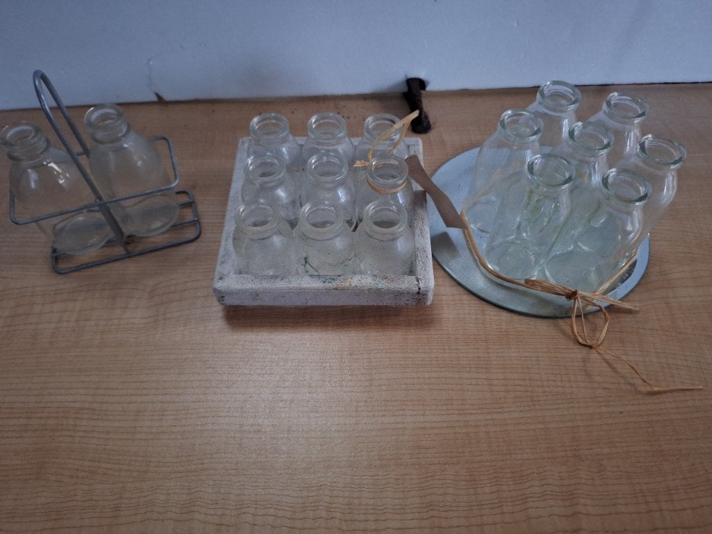 vaasjes klein, Huis en Inrichting, Ophalen of Verzenden, Zo goed als nieuw, Glas