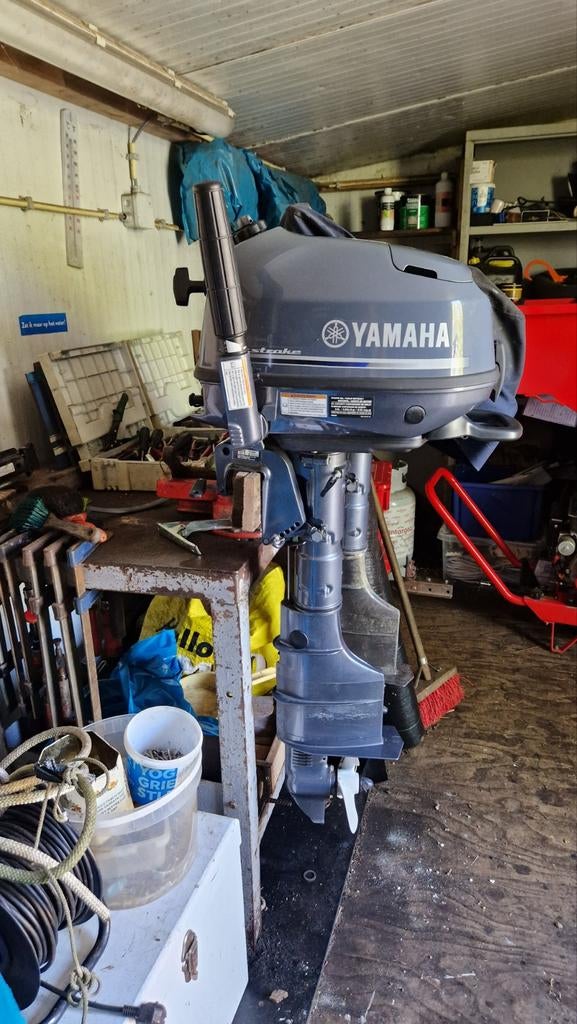 Yamaha 5 PK Buitenboordmotor - Zo goed als nieuw, Ophalen, 5 tot 10 pk, Viertaktmotor, Zo goed als nieuw