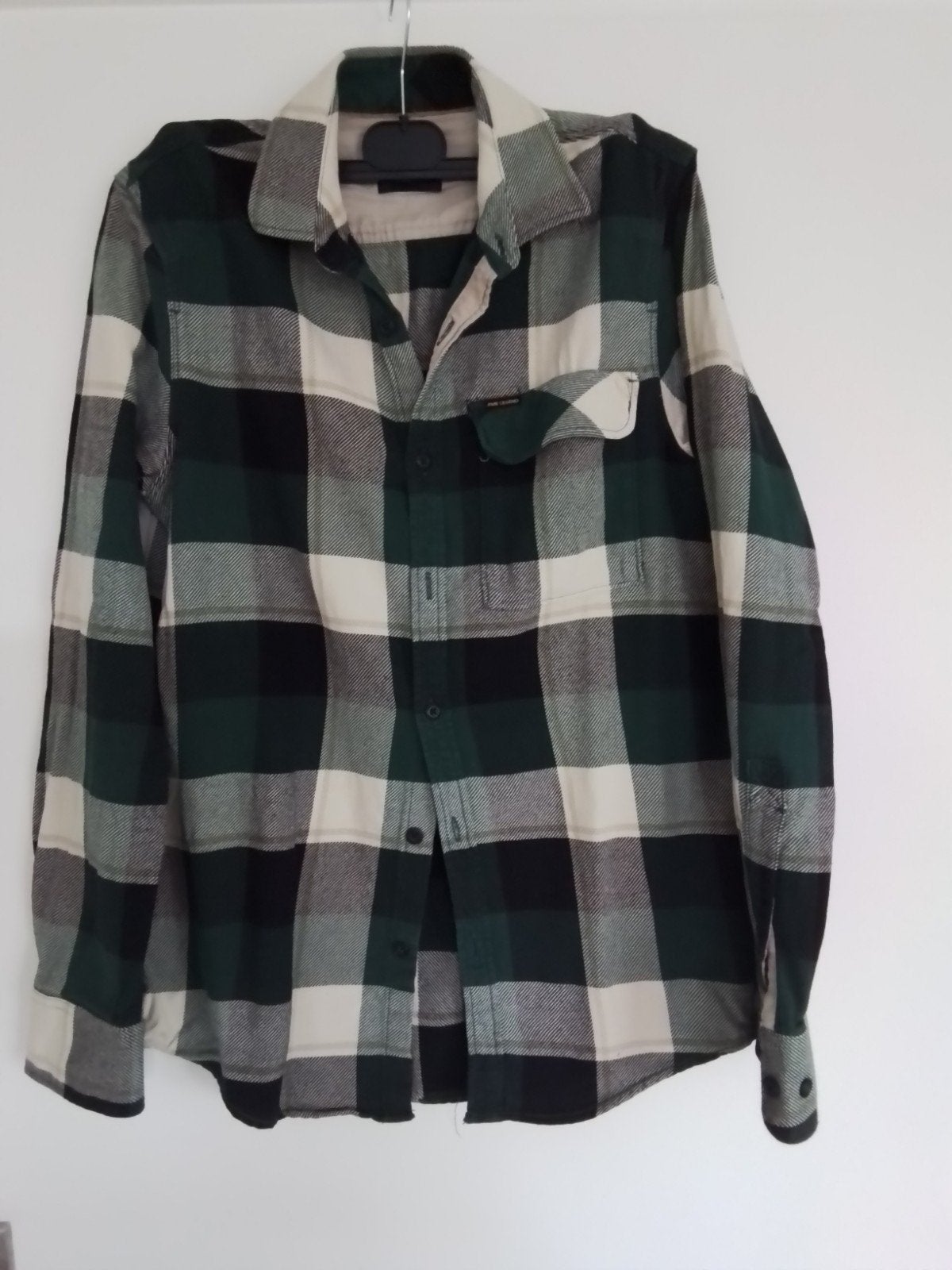 Groene bloes PME Legend mt S, Kleding | Heren, Overhemden, Halswijdte 38 (S) of kleiner, Ophalen of Verzenden, Zo goed als nieuw