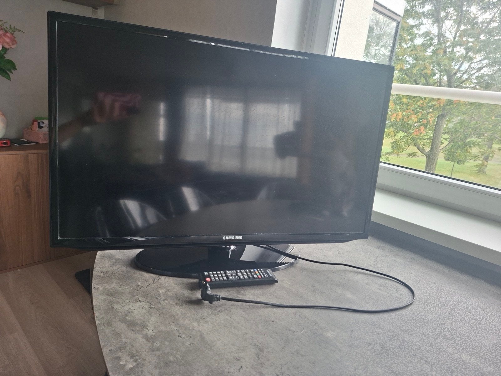 Zwarte Samsung UE32EH5000W tv, Audio, Tv en Foto, Televisies, Ophalen, LED, 50 Hz, Zo goed als nieuw