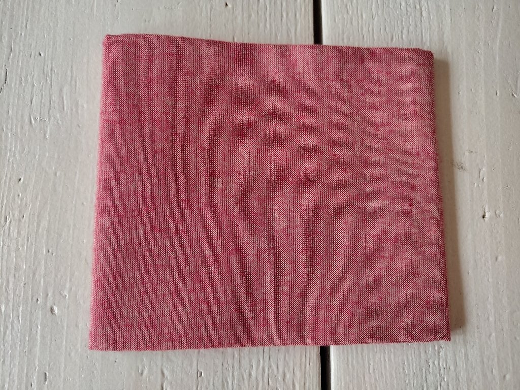 Prachtige quiltstof - geweven, rood, Nieuw, Ophalen of Verzenden, 30 tot 120 cm, Katoen