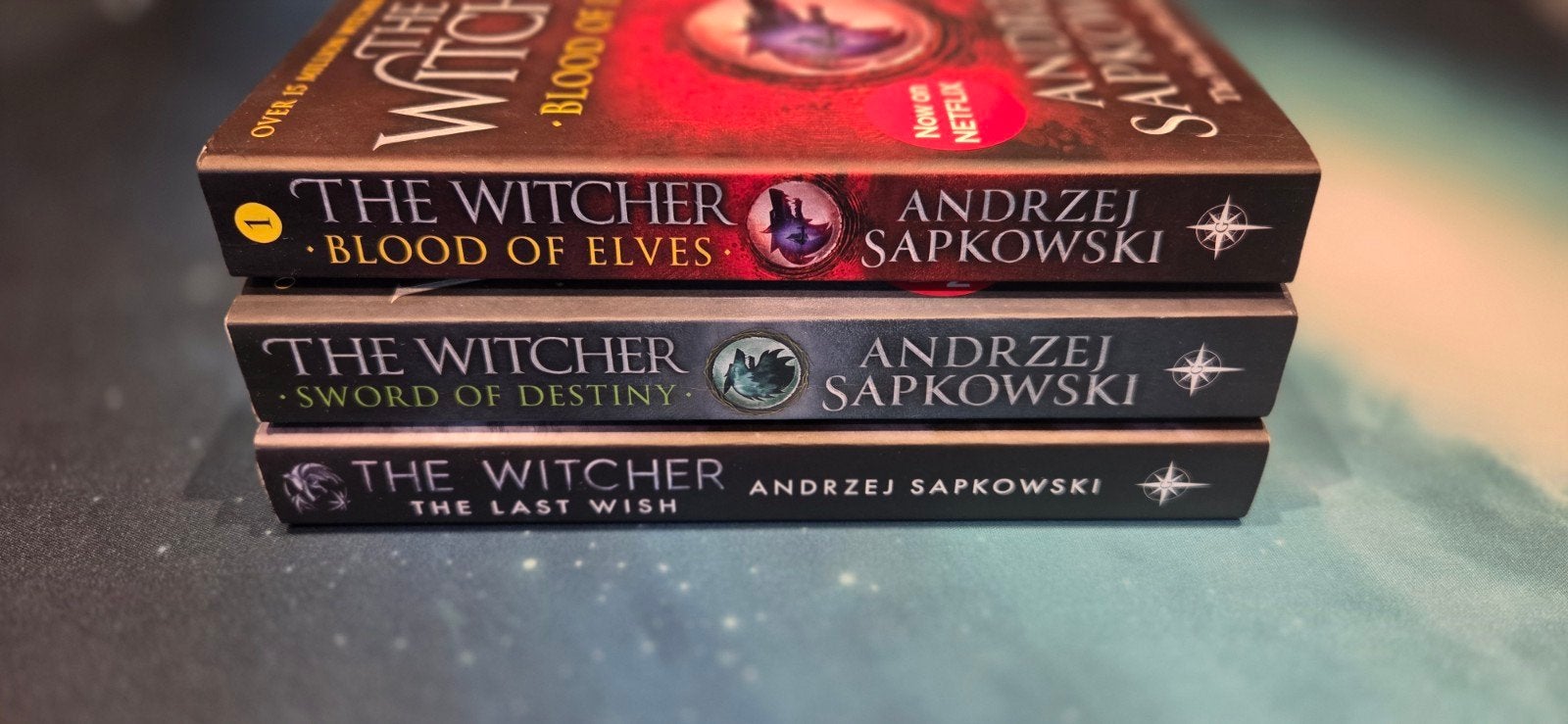 The Witcher Boekenreeks - Andrzej Sapkowski (3 boeken), Boeken, Ophalen of Verzenden, Gelezen, Andrzej Sapkowski, Europa overig