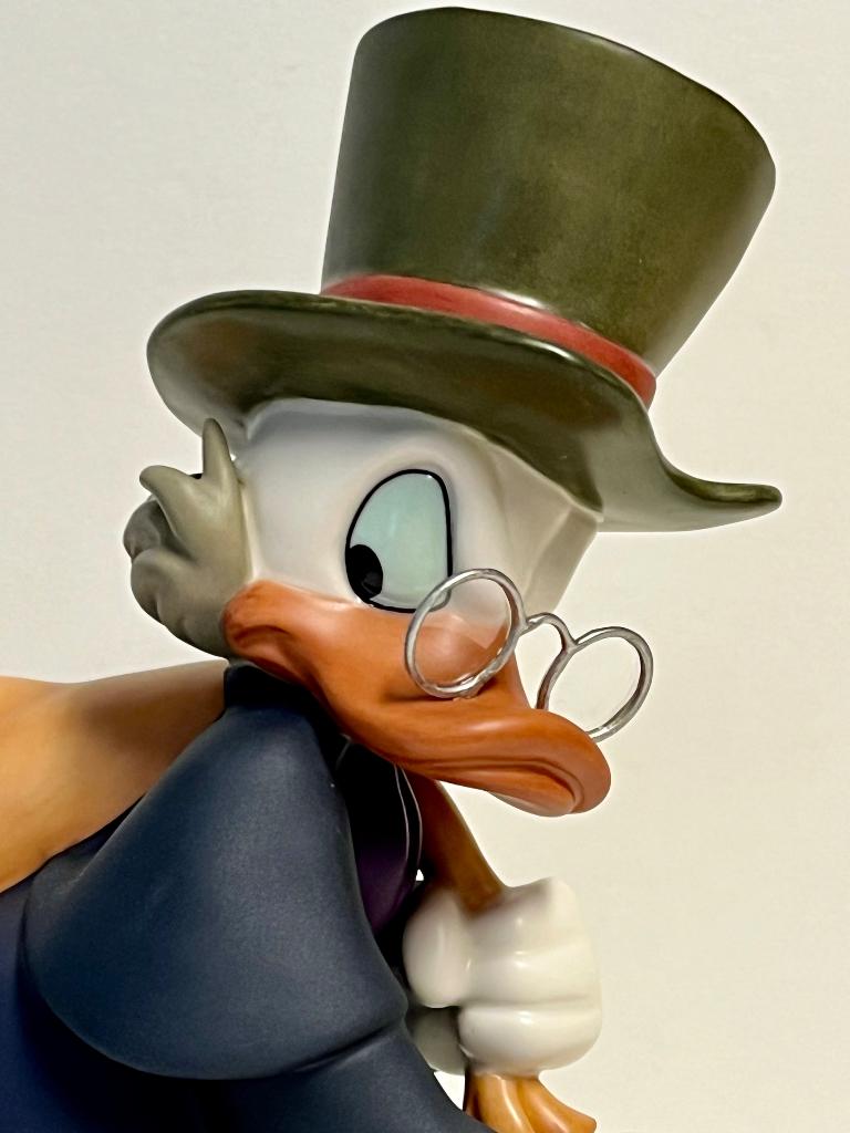 Disney WDCC Scrooge McDuck Limited Edition Christmas Carol, Verzamelen, Disney, Ophalen, Overige figuren, Zo goed als nieuw, Beeldje of Figuurtje