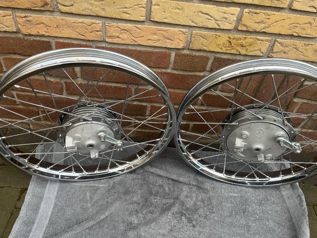 Set prachtige Kreidler RS wielen met Campagnolo naven., Ophalen of Verzenden, Gebruikt, Overige typen