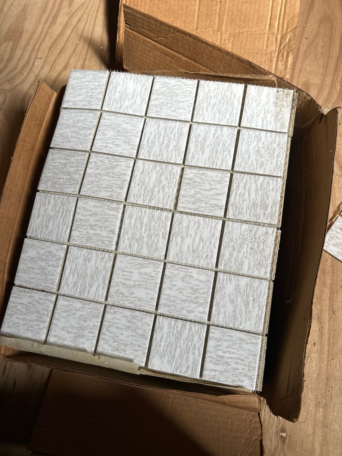13 stuks vintage tegels 50x30cm - Nieuw in doos, Ophalen, 40 tot 60 cm, Keramiek, Overige typen
