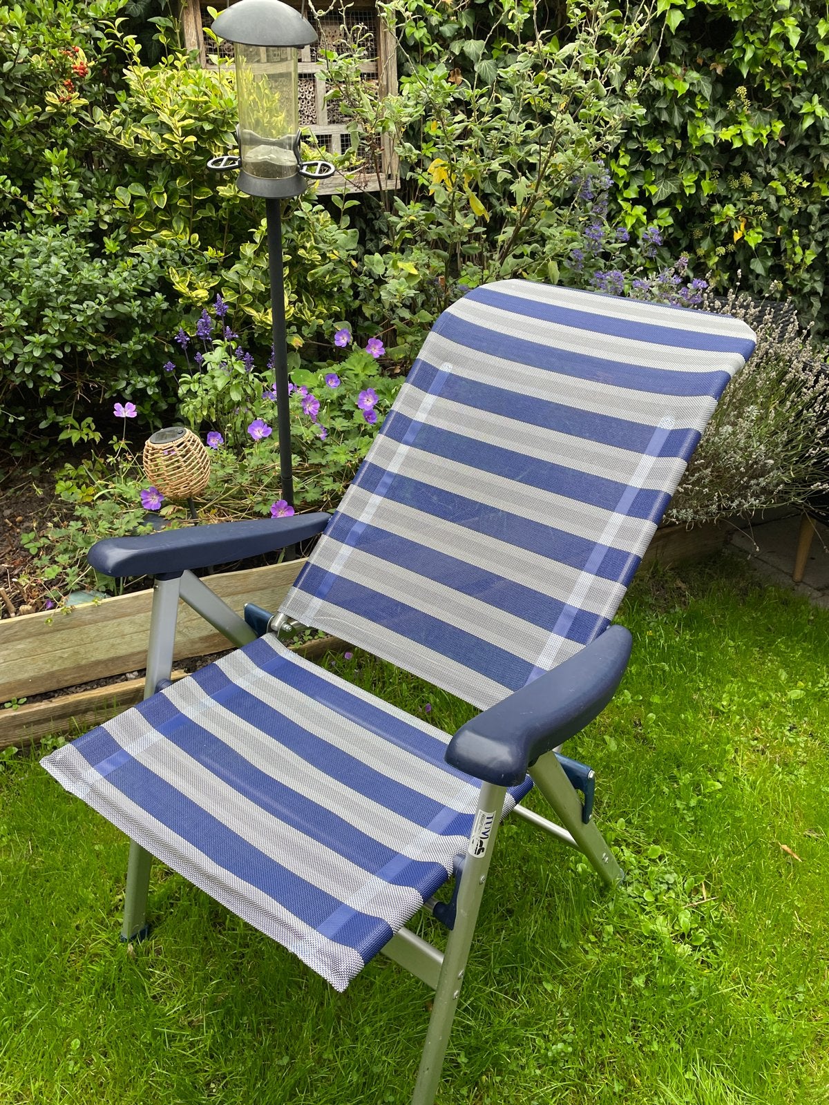 Crespo extra breed standen campingstoel, Ophalen, Zo goed als nieuw, Campingstoel