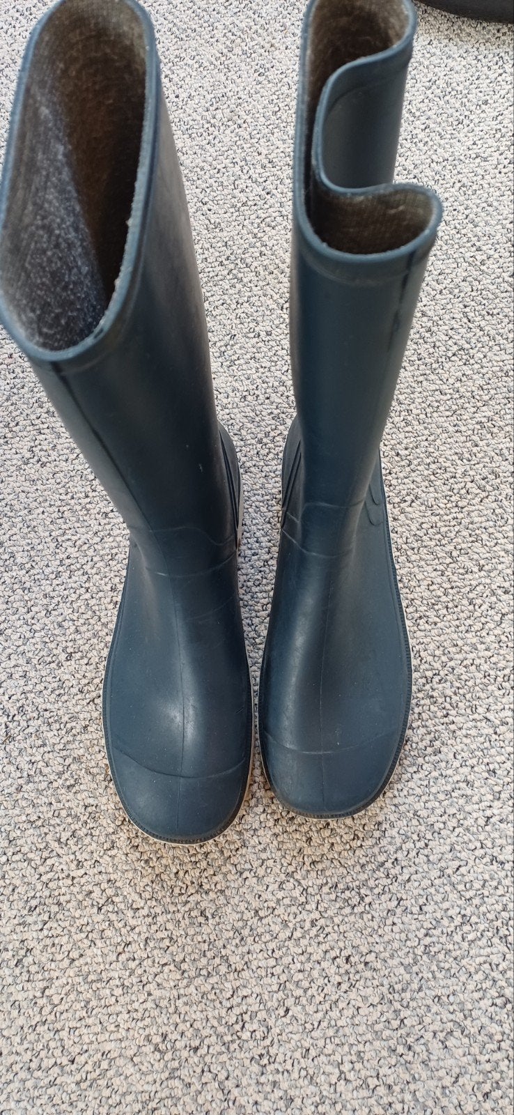 Donkerblauwe regenlaarzen met witte zool maat 38, Kleding | Heren, Onbekend, Blauw, Ophalen of Verzenden, Regenlaarzen