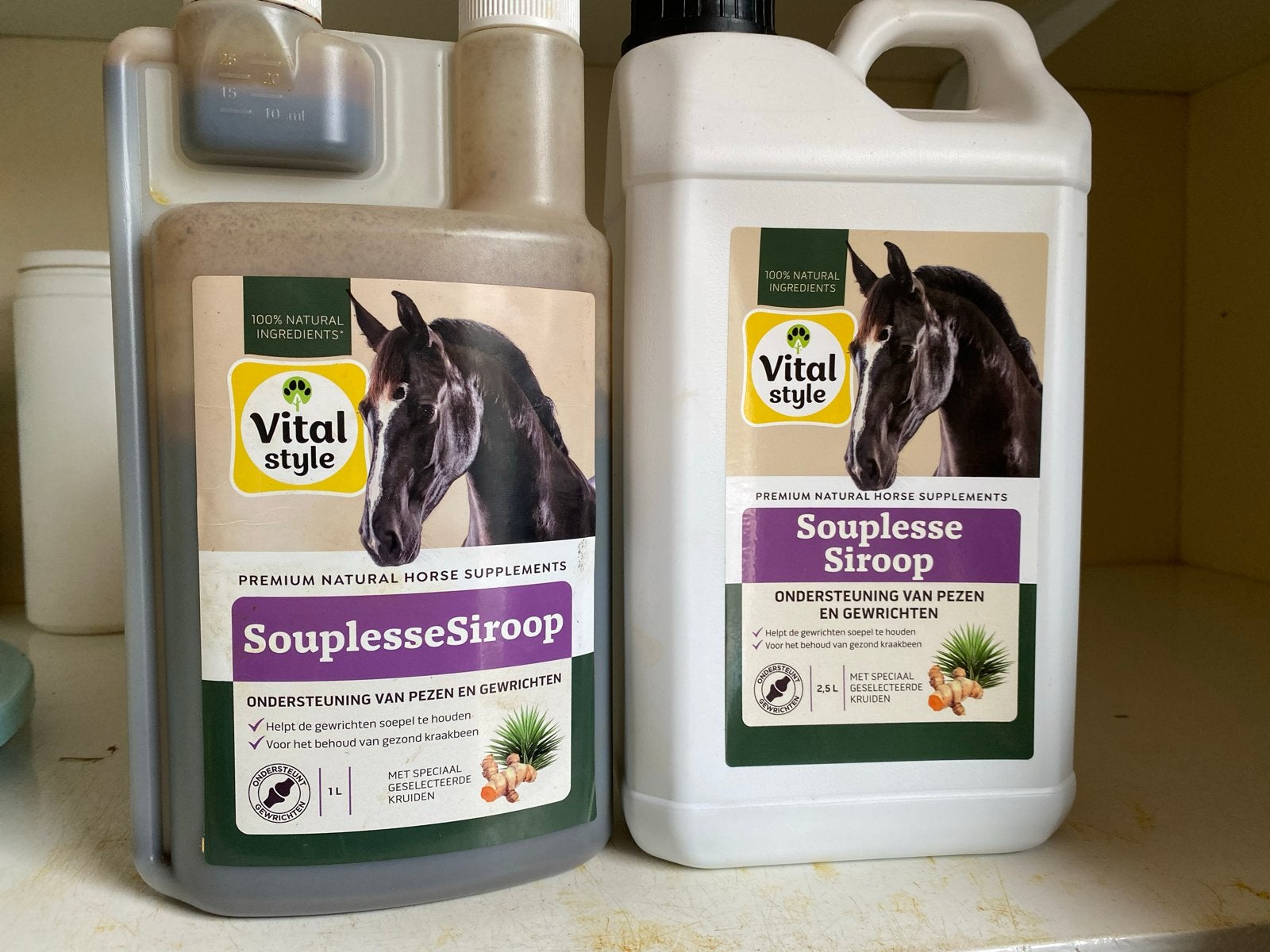 Vitalstyle Souplesse Siroop ~2l, Dieren en Toebehoren, Ophalen of Verzenden, Zo goed als nieuw