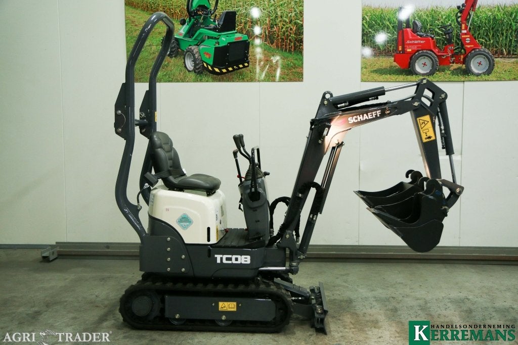SCHAEFF TC08 / YANMAR SV08 Minigraver, Zakelijke goederen, -, Niet opgegeven, Ophalen of Verzenden, Niet opgegeven