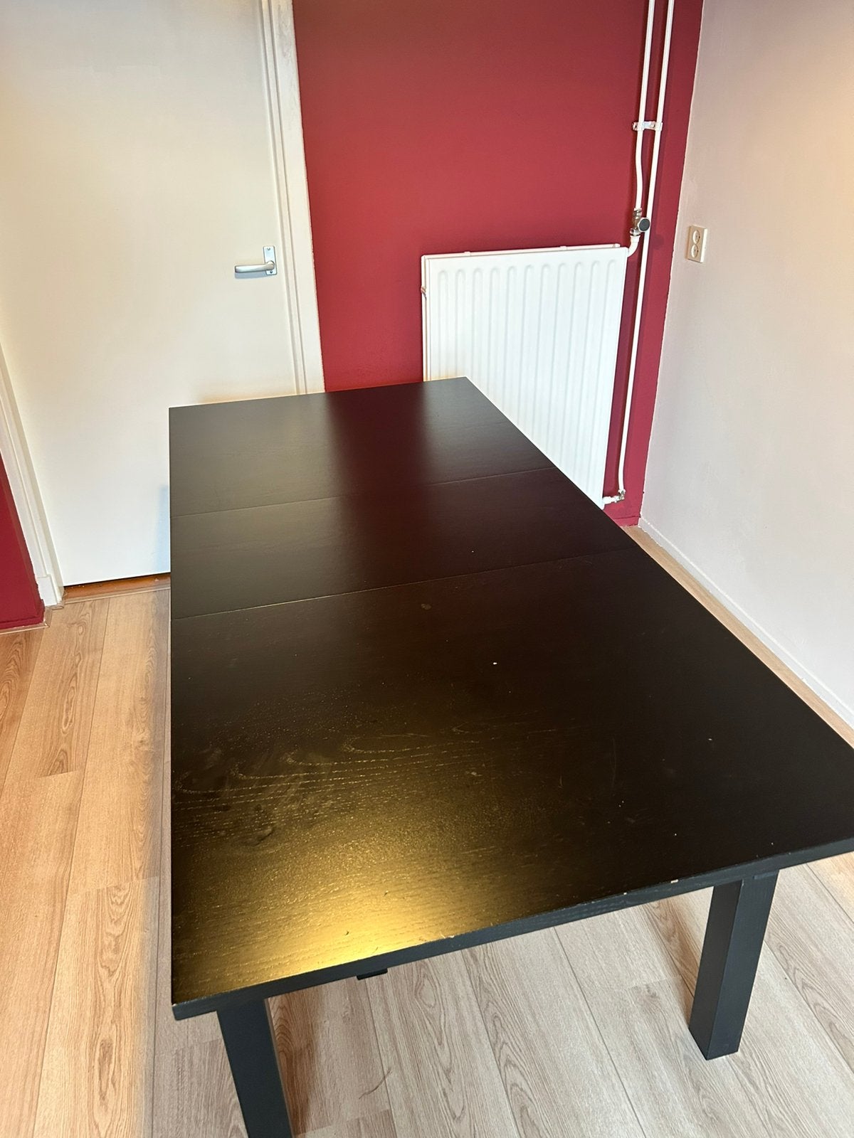 Uitschuifbare eettafel BJURSTA IKEA, Ophalen, Gebruikt, 50 tot 100 cm, 150 tot 200 cm