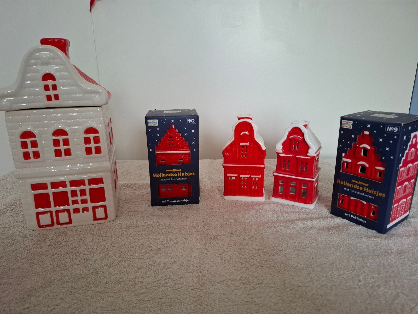 Postcodeloterij huisjes samen €10, Verzamelen, Ophalen of Verzenden, Zo goed als nieuw, 1 t/m 20