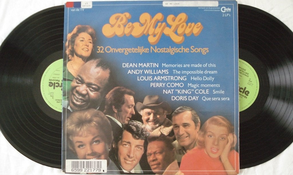 Be My Love - 32 onvergetelijke nostalgische songs, Gebruikt, Ophalen of Verzenden, 12 inch, Gatefold hoes