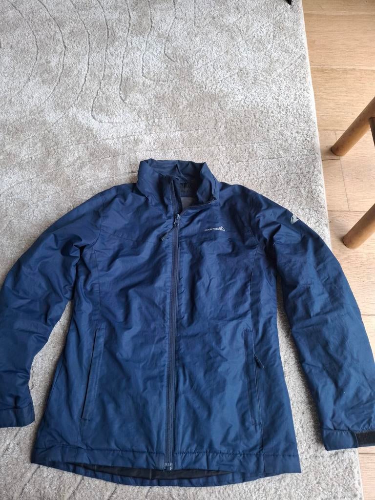 Mountainpeak Jas Tussenjas Maat 152 Blauw, Kinderen en Baby's, Kinderkleding | Maat 152, Mountainpeak, Jongen of Meisje, Ophalen of Verzenden