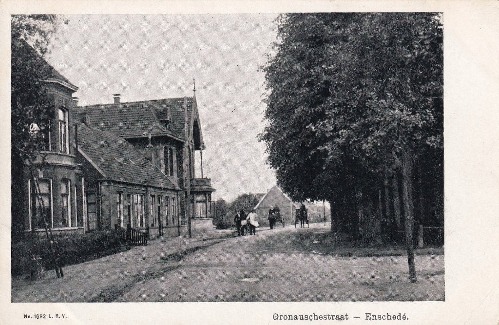 Enschede, Gronau., Verzenden, Voor 1920, Ongelopen, Overijssel