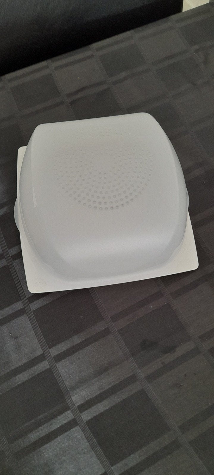 Tupperware kaas stolp - Wit, ong 20 x 20 cm, Ophalen, Wit, Overige typen, Zo goed als nieuw