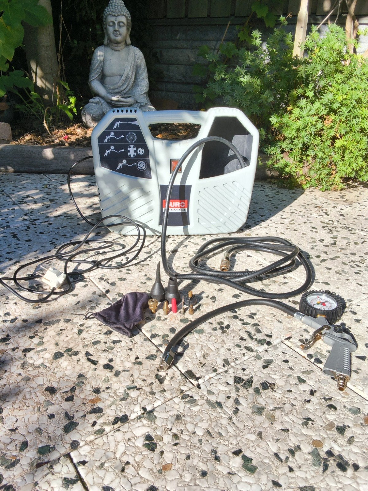Draagbare compressor 8 bar., Ophalen of Verzenden, Minder dan 150 ampère