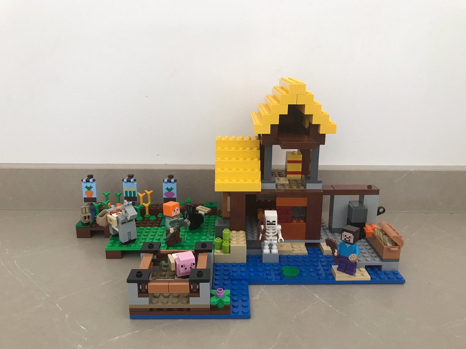 Lego minecraft set 21144, Minecraft, Lego, Ophalen of Verzenden, Zo goed als nieuw