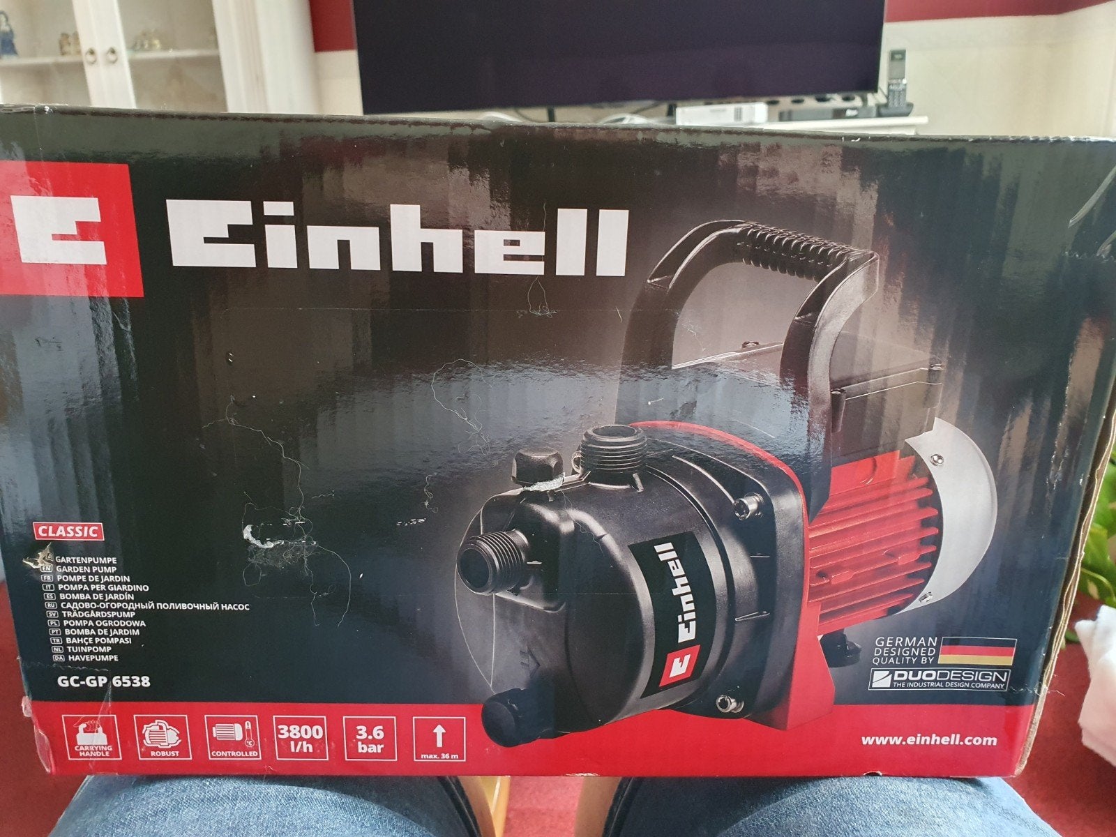 Tuin/Waterpomp Einhell, Doe-het-zelf en Verbouw, Ophalen, Nieuw
