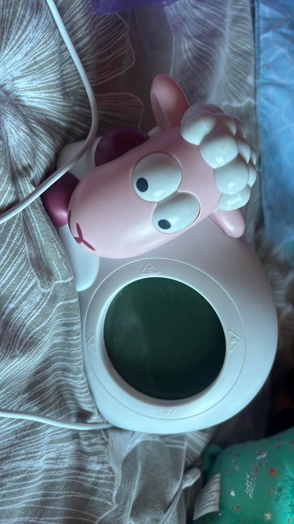 Schaap sleeptrainer klok en lampje, Witgoed en Apparatuur, Wekkers, Ophalen, Zo goed als nieuw