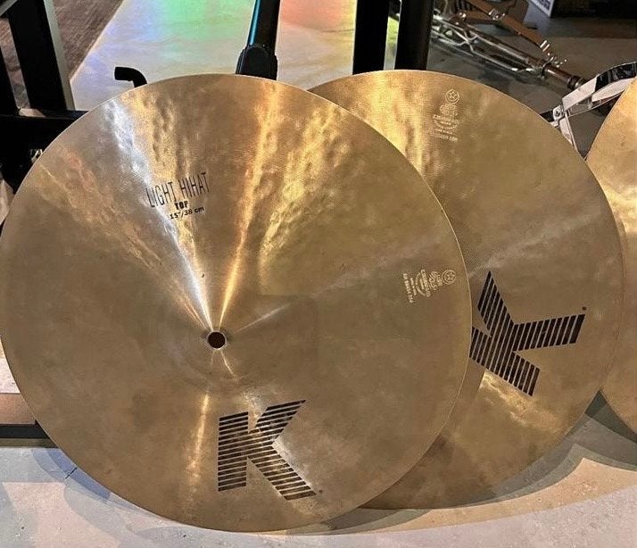 Zildjian K Light Hi Hats 15 inch, Muziek en Instrumenten, Ophalen of Verzenden, Gebruikt, Overige merken
