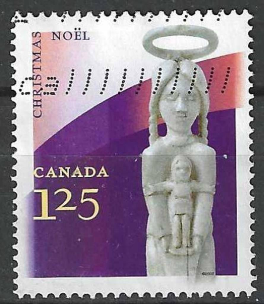 Canada 2002 - Yvert 1972 - Kerstmis (ST), Verzenden, Gestempeld, Noord-Amerika