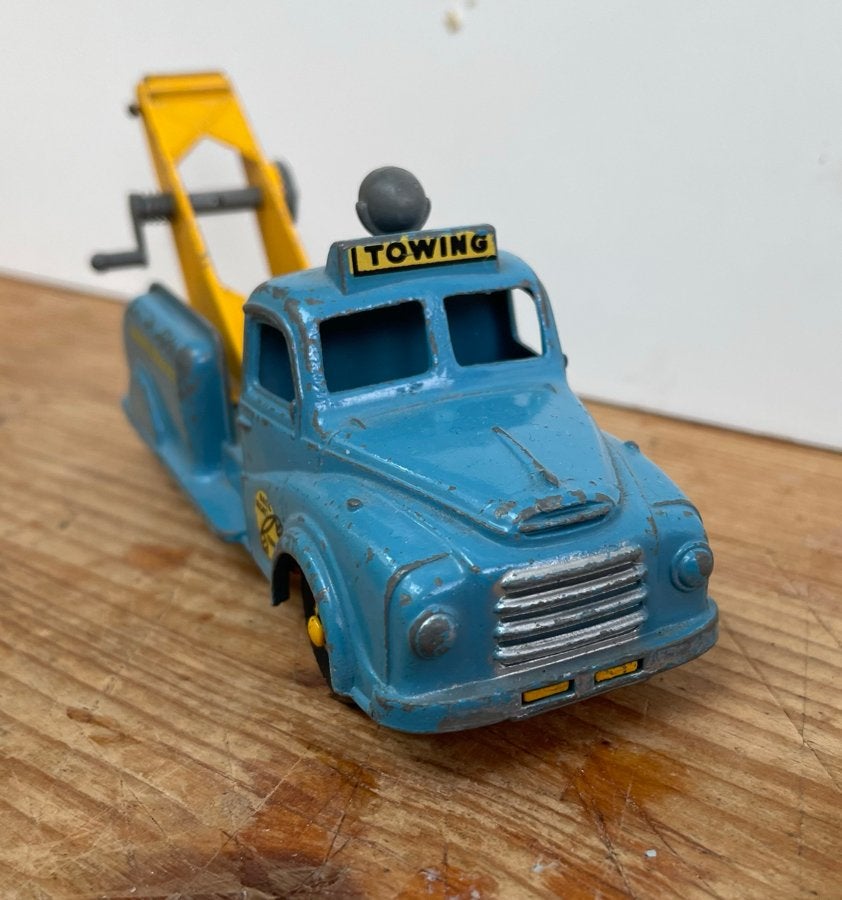 Vintage Budgie Toys Sleepdienst Vrachtwagen, Ophalen of Verzenden
