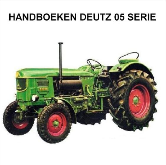 Boeken Deutz D2505 3005 4005 4505 5005 5505 6005 8005 op CD, Boeken, Ophalen of Verzenden, Nieuw, Tractor en Landbouw
