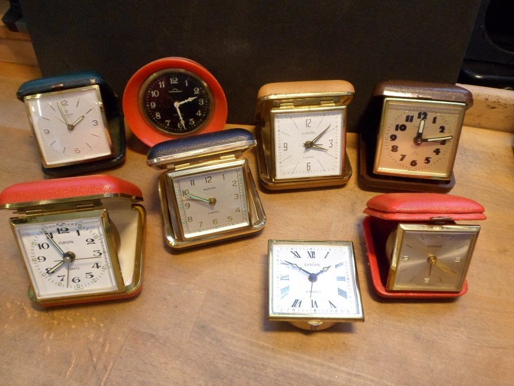 8 reis wekkers, Ophalen of Verzenden