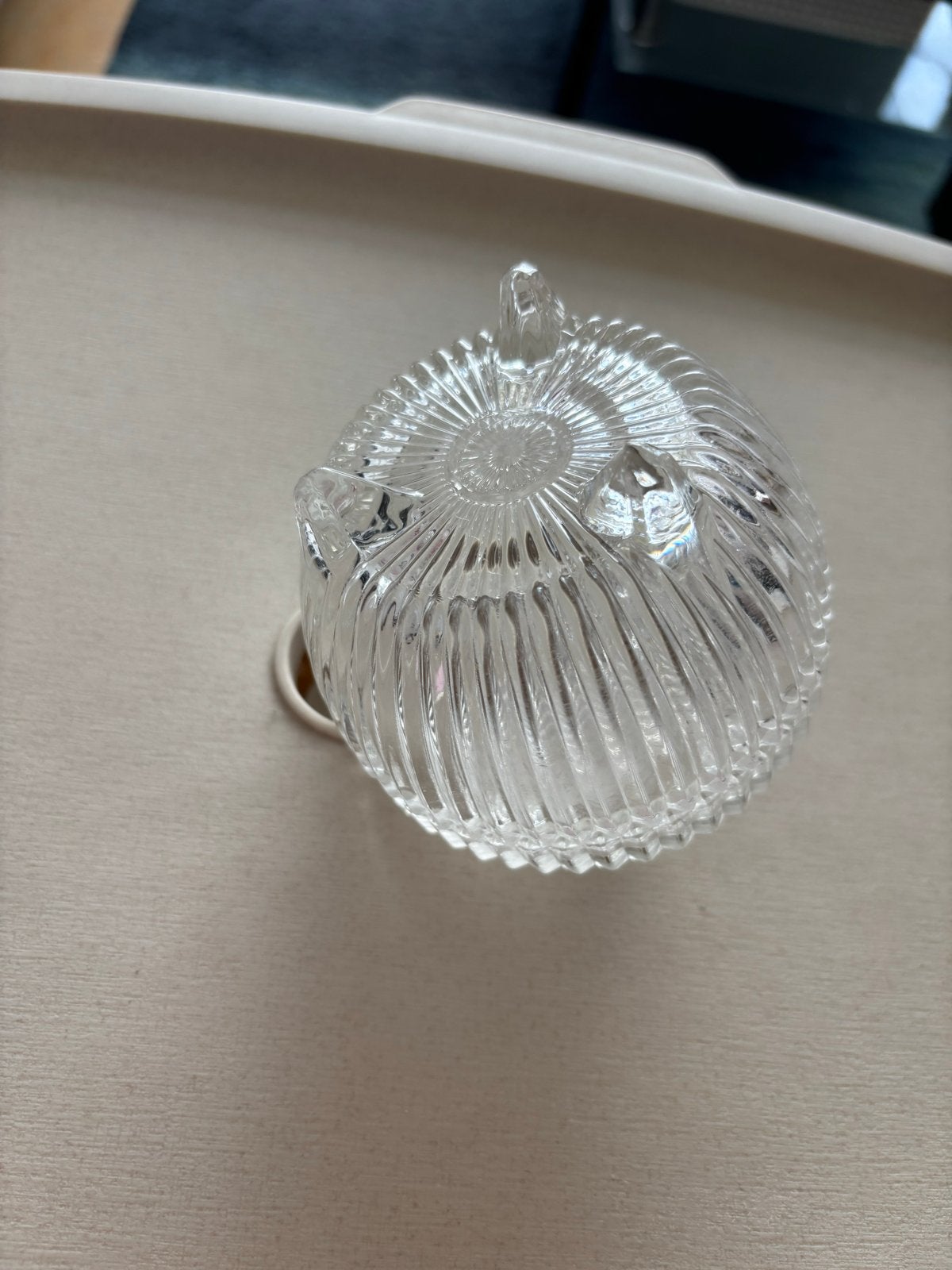Glazen Bonbon Bakje met Deksel - Elegant en Decoratief, Ophalen, Met deksel, Schaal, Rond