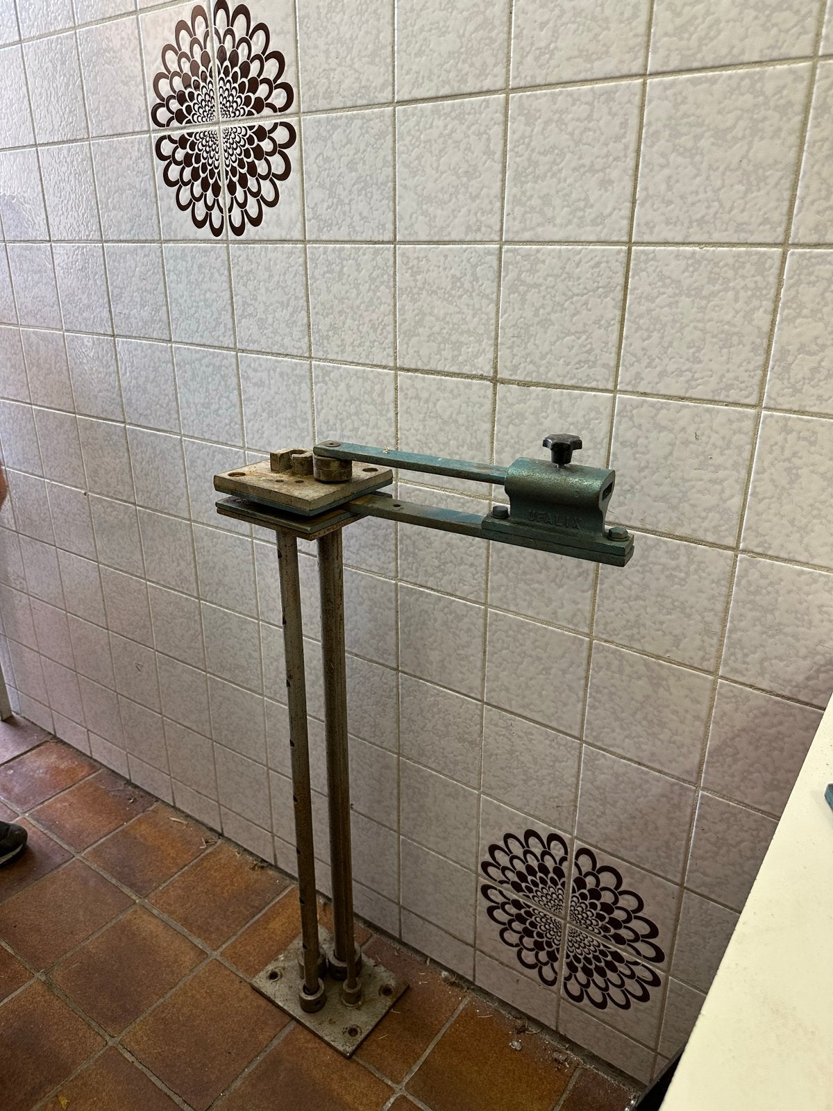 Ufalix ijzerwerk buigmachine met mallen en handleiding, Doe-het-zelf en Verbouw, Gereedschap | Overige machines, Ophalen, Gebruikt