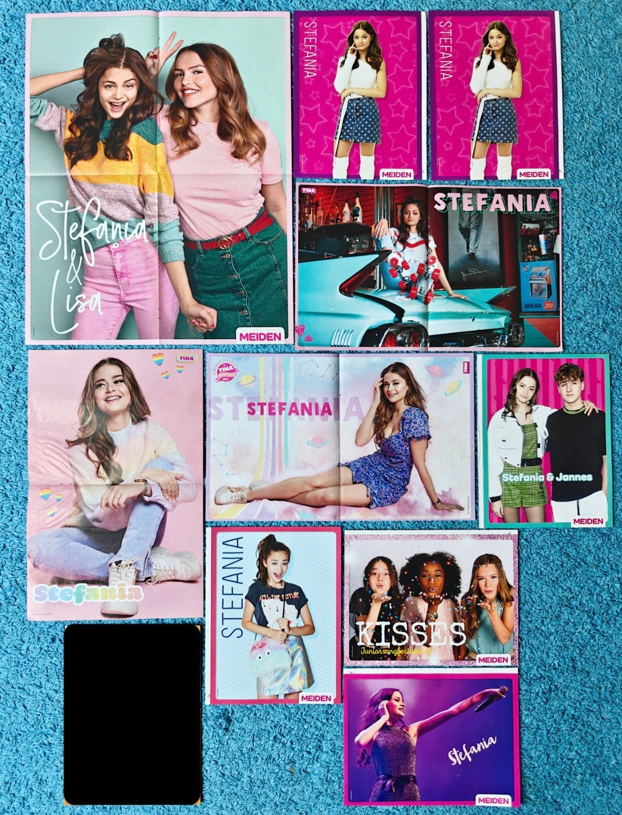 Stefania Liberakakis poster collectie, Ophalen of Verzenden, Nieuw, Muziek
