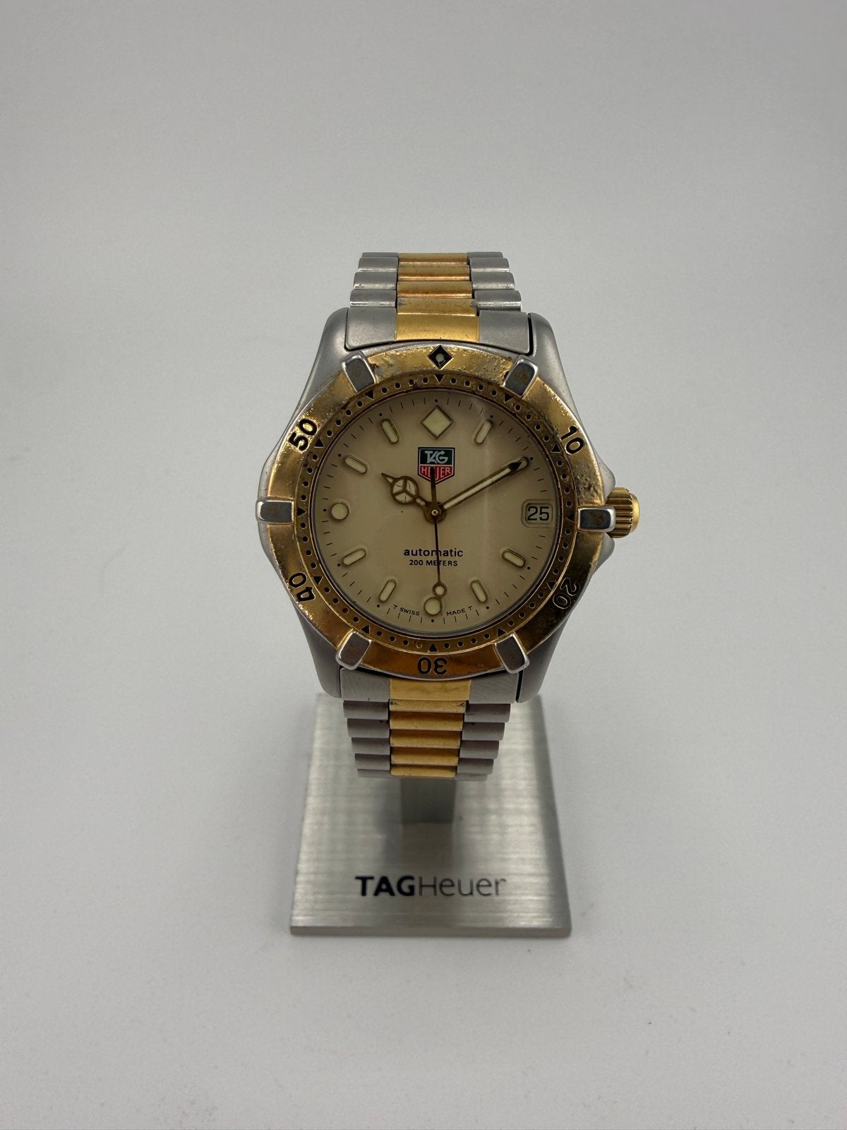 Tag Heuer 2000 Automatic ETA 2824 - Nette Staat, Sieraden, Tassen en Uiterlijk, Horloges | Heren, Gebruikt, Staal, Polshorloge